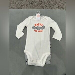 Halloween Carter's Batty for Hugs Bodysuit Pants Size 9 months NWT
